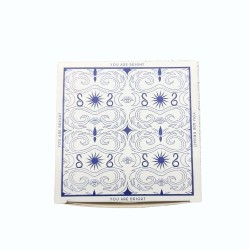 Vela Mágica con Flores y Gemas Hop Hare - El Sol - Vela Cera de Soja hecha a mano - 8,8x5cm