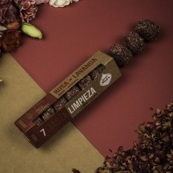 Pastillas Defumación Activada 7 días Rosa Lavanda - Amor - Sagrada Madre - Pastillas 7 Días de Limpieza