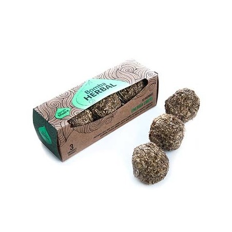 Bomba Herbal XL Energía Limpia - Sagrada Madre 10 hierbas - 3 bombas