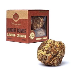 Premium Cinnamon Frankincense Bombs - Prosperity and Love Purification - 8 units - Holy Mother