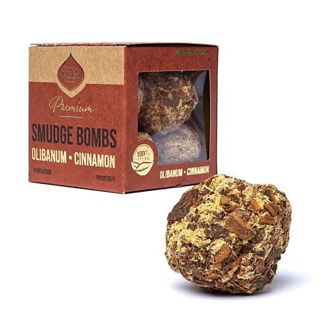 Premium Cinnamon Olibanum Bombitas - Zuivering, welvaart en liefde - 8 eenheden - Heilige Moeder