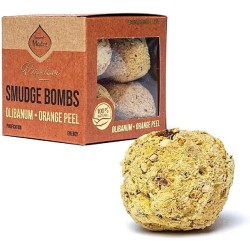 Bombes d’encens orange premium - Purification,...