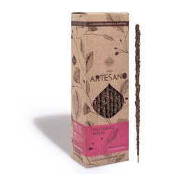 Incenso Artesanal Palo Santo e Rosas - Preço...