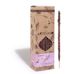 Incenso de Rosa Artesanal - Preço por bastão -...