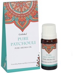 ACEITE AROMÁTICO ESENCIA PURO PACHULÍ - PURE PATCHOULI - GOLOKA - 10ml