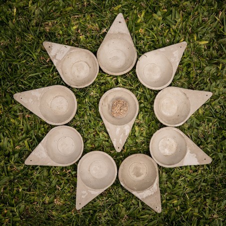 Quemador de Sahumerio - Sahumador Triangular - Sagrada Madre