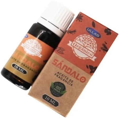 ACEITE DE FRAGANCIA SÁNDALO - ULLAS - 10ml.