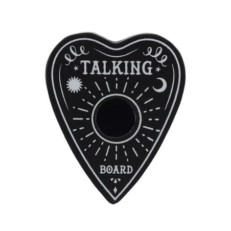 Portavelas con diseño Ouija - Talking Board Spell Candle Holder - 1,7x4,5x5,5cm - Spirit of Equinox