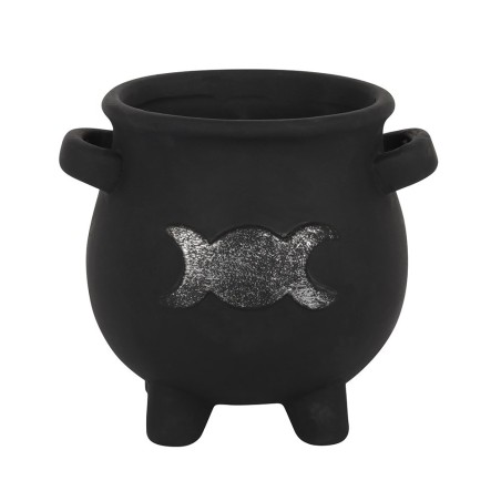 Caldero Maceta Triple Luna - 12x13x12cm