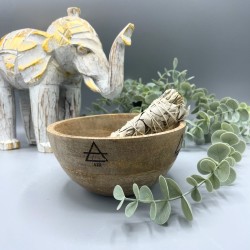 Cuenco de Madera para Ofrendas y Rituales - Los...