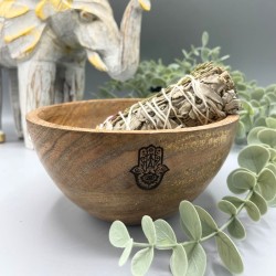 Tigela de Madeira para Oferendas e Rituais -...