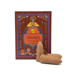 Incense Cones Reflux Cinnamon - Golden India -...