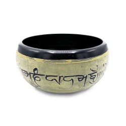 Cuenco de Polvo de Tierra - Mantra Cinco Buda -...