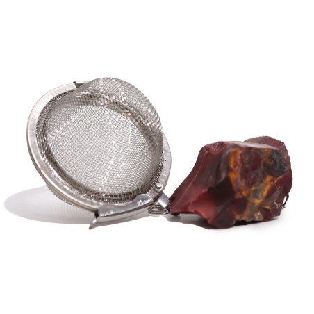 Colador de té de piedras preciosas - Mookaite - Creatividad