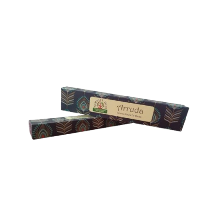 Incenso Natural Namaste Masala Mandala - Arruda - Agarbathi Indiano Tradicional - Feito à Mão