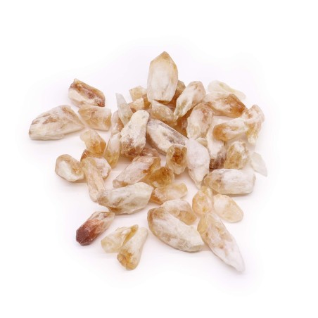 Cristales en Bruto - Citrino Topacio Puntas Rugosas - Piedras Preciosas - 500gr.