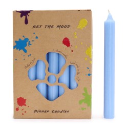 Ensemble de bougies de table de couleur unie -...