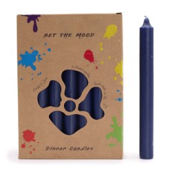 Ensemble de bougies de table de couleur unie -...