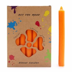 Set de lumânări de masă de culoare solidă -...