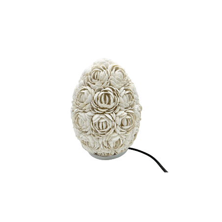 Lampe Boho - Coquillage - Ovale - 20cm