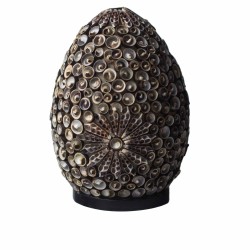 Lampada Boho - Conchiglia - Ovale - 20 cm -...