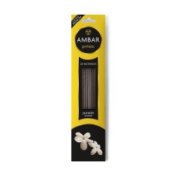Parfum d’Encens Jasmin Ambré - 20 bâtonnets -...