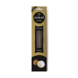 Kokosnuss Räucherstäbchen Amber Perfums - 20...