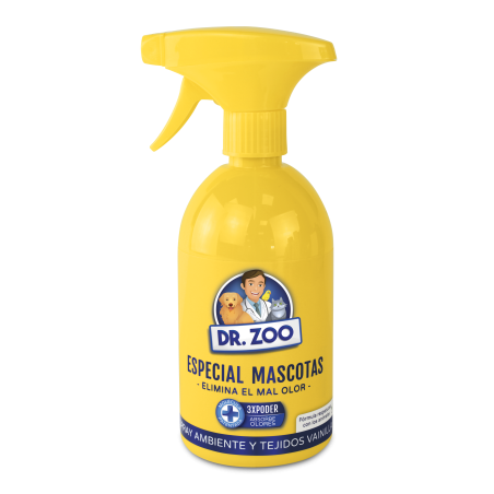 DR ZOO Air Freshener Spray Environment and Fabrics House Vanilla - Special Pets - Absorbs Pet Odors - 500ml