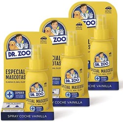 Pack 3x DR ZOO Désodorisant Voiture Spray...