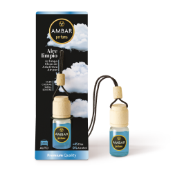 Ambientador Coche Aire Limpio - Ambar Perfums -...