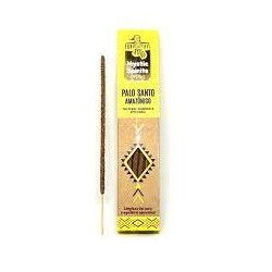 Incienso Sahumerio Palo Santo Amazónico - Mystic Spirits - Artesanal - 8 varitas - Limpieza del Aura y Equilibrio