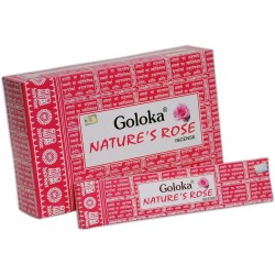 GOLOKA Natürliche Rose Räucherstäbchen -...