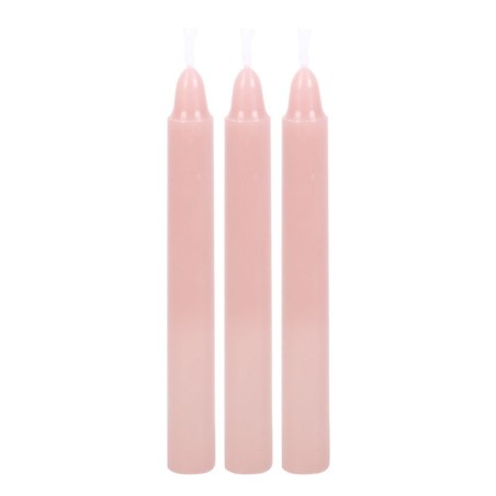 SPELL CANDLES SPELL CANDLES - SELBSTLIEBE - LOVE SPELL - PACK 12 ROSA KERZEN - SPIRIT OF EQUINOX