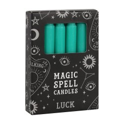 MAGIC SPELL CANDLES - LUCK - LUCK - PACK 12...
