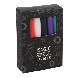 MAGIC SPELL CANDLES - PACK 12 CANDLES VARIOUS...