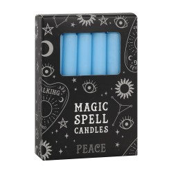 MAGIC SPELL CANDLES - PEACE - PEACE - PACK 12...