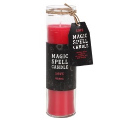 MAGIC SPELL RÖHRENKERZE - LIEBE - LIEBE - ROTE...