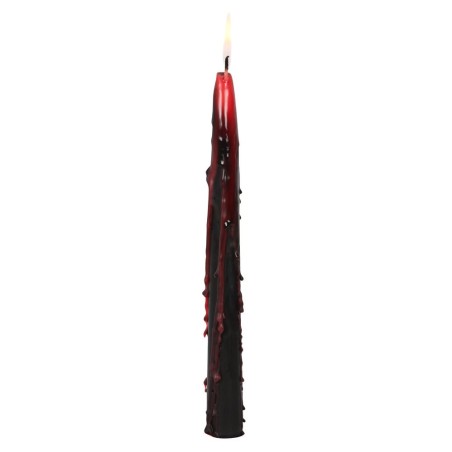 SET 8 VELAS CÓNICAS SANGRE DE VAMPIRO 25,5CM - VAMPIRE BLOOD TAPER CANDLES - SPIRIT OF EQUINOX