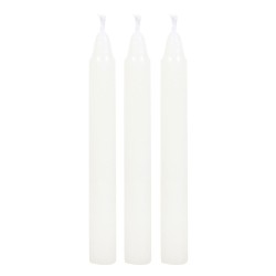 VELAS HECHIZO SPELL CANDLES - HEALING - CURATIVAS - PAQUETE 12 VELAS BLANCAS - SPIRIT OF EQUINOX