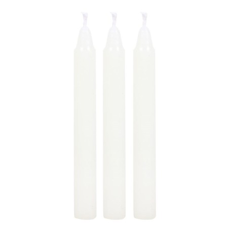 SPELL CANDLES SPELL CANDLES - HEALING - PACK 12 WHITE CANDLES - SPIRIT OF EQUINOX