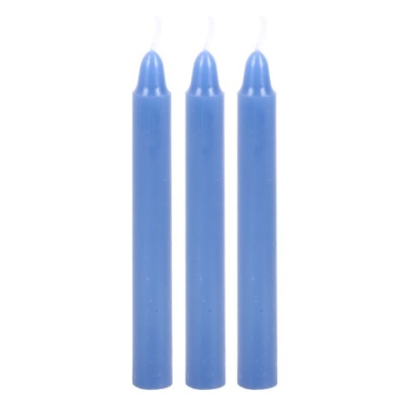 VELAS HECHIZO SPELL CANDLES - COMMUNICATION - COMUNICACIÓN - PAQUETE 12 VELAS AZULES - SPIRIT OF EQUINOX
