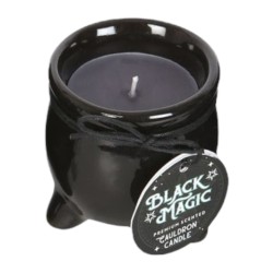 Vela Negra Aromática em Caldeirão de Ópio e...