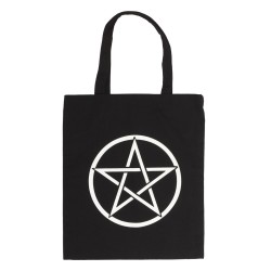 Pentagramm Stofftasche - 40x35cm - Geist der...