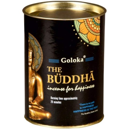 GOLOKA Lata de Conos Buda de Reflujo - The Buddha - Blackflow Cones - Lata de 18 conos
