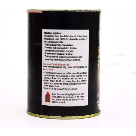 GOLOKA Buddha Reflux Cone Tin - The Buddha - Blackflow Cones - 18 Cone Tin
