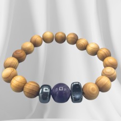 Polsera de Fusta de Cedre - Chakra del Tercer...