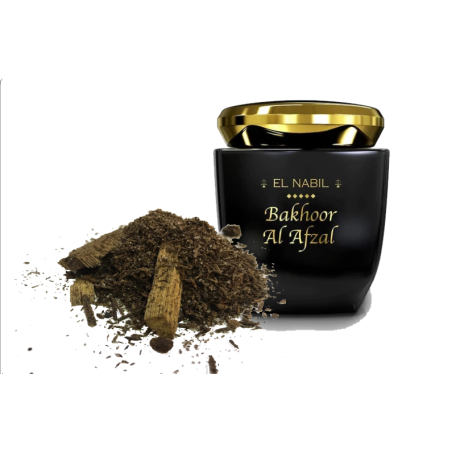 Incienso Bakhoor Madera Oudh Al Afzal EL NABIL - Tarro de 70gr.