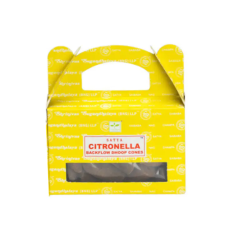 SATYA Citronella Reflux Cones - Blackflow Dhoop...