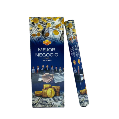SAC Incienso Mejor Negocio - 1 paquetito de 20 barritas