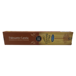 Incienso Palo Santo y Canela - Ullas Palo Santo Series - 1 cajetilla de 15gr - Premium Masala Incense India